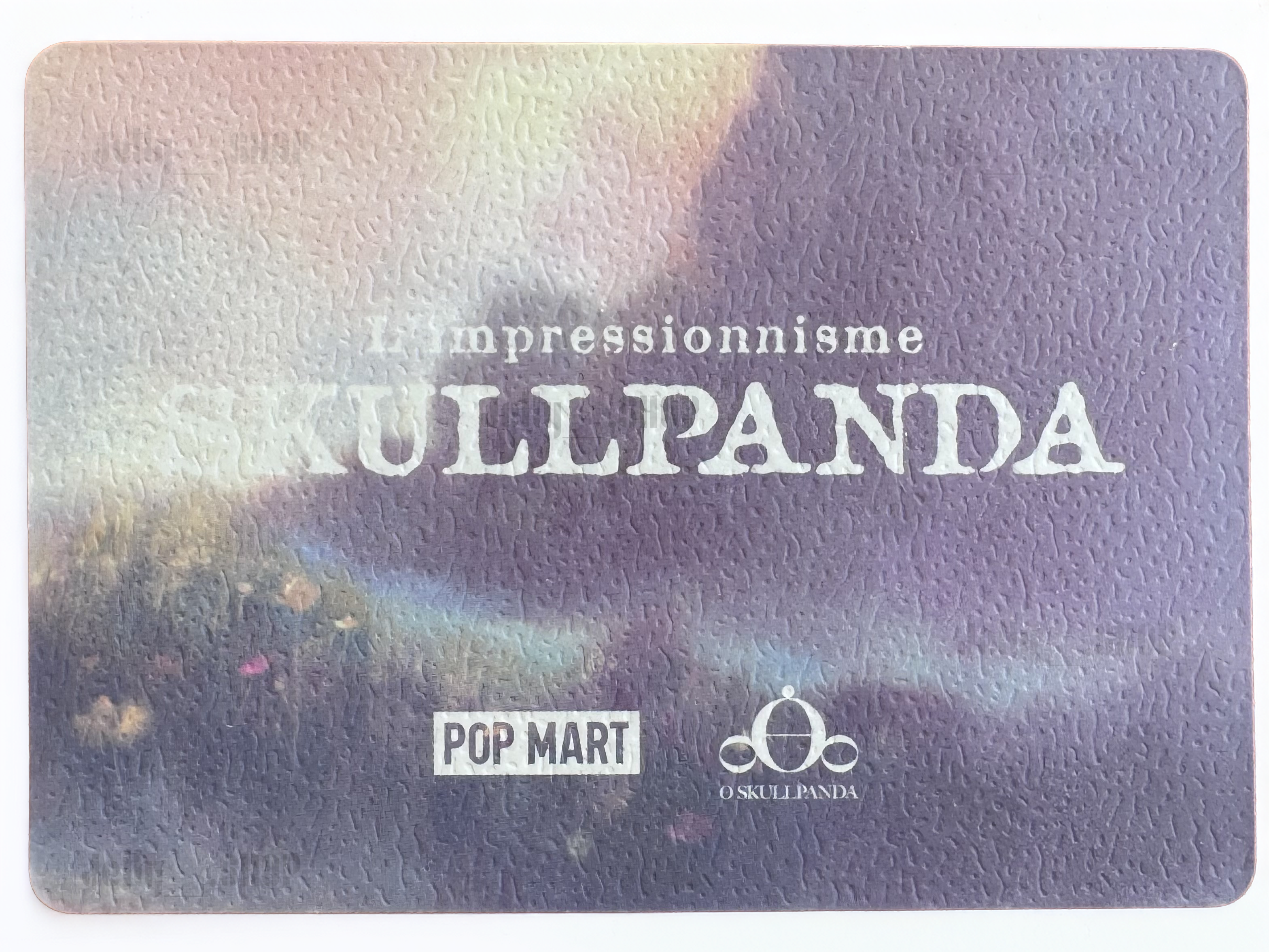 【Pre-owned • Like New】ØSKULLPANDA L’impressionnisme Series Plush Doll — Mist