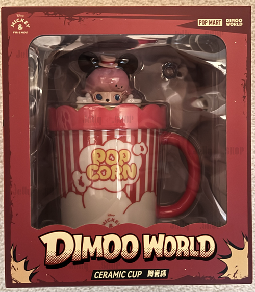 【New • Sealed】POP MART DIMOO WORLD × DISNEY Series — Ceramic Cup